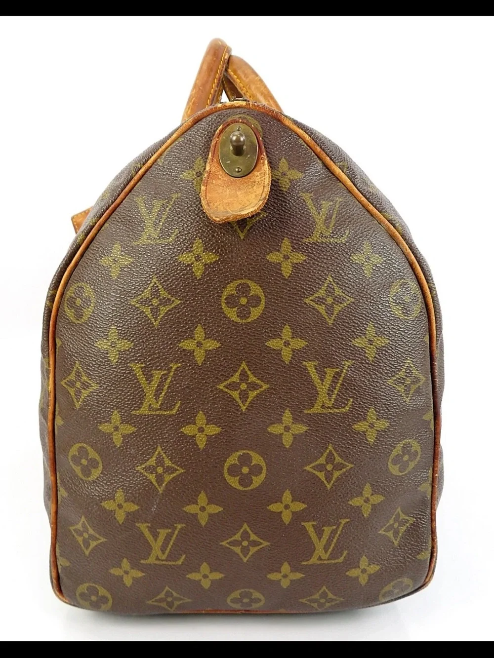 Louis Vuitton Brown Monogram Keepall Duffle Bag